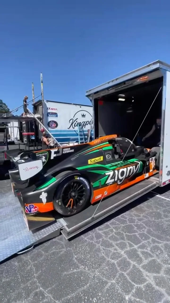 Final checks before the car hits the track tomorrow 🏁